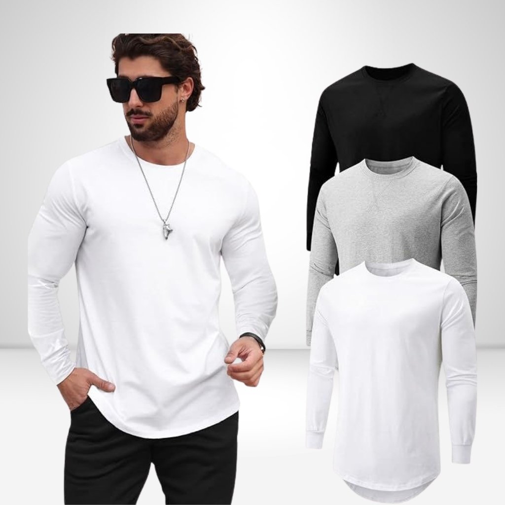 Longline t-shirt with an extended hem for a longer, streetwear-inspired silhouette.Longline T-Shirts 