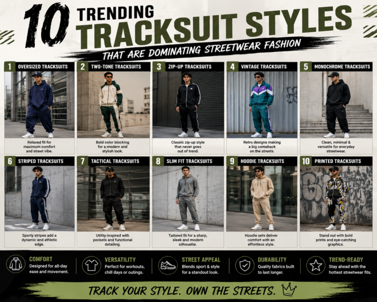10 Trending Tracksuit Styles That Are Dominating Streetwear Fashion