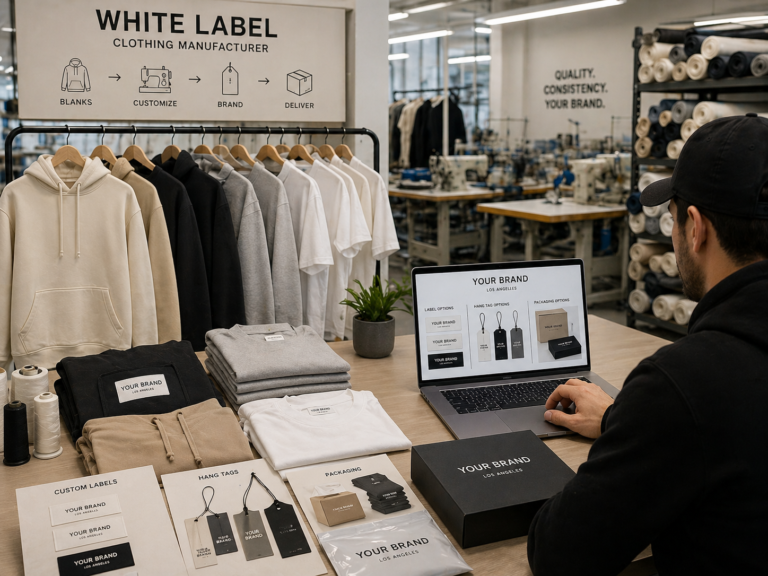 Benefits of Working With a White Label Clothing Manufacturer