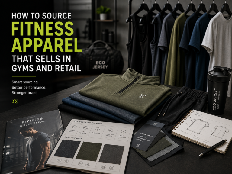 How to Source Fitness Apparel That Sells in Gyms and Retail