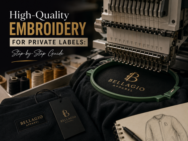 High-Quality Embroidery for Private Labels: Complete Guide