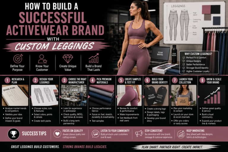 How to Build a Successful Activewear Brand With Custom Leggings
