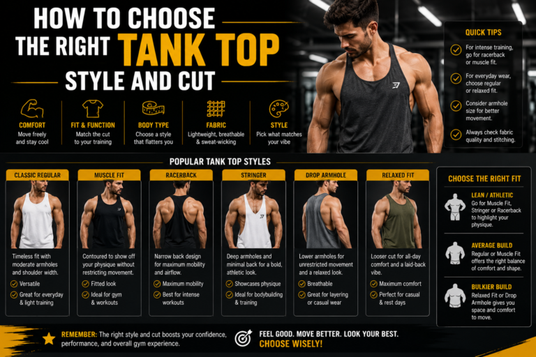 How to Choose the Right Tank Top Style and Cut