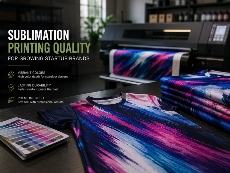 Sublimation Printing Quality for Growing Startup Brands