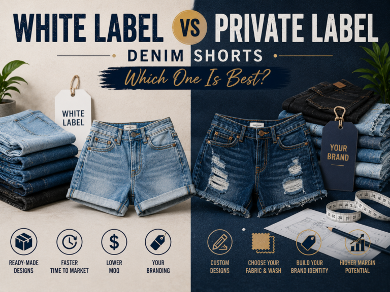 White Label vs Private Label Denim Shorts: Which One Is Best?