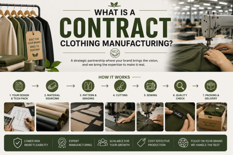 What Is a Contract Clothing Manufacturing? Explained