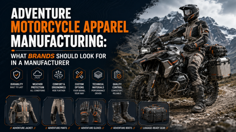 Adventure Motorcycle Apparel Manufacturing: Complete Guide For Brands