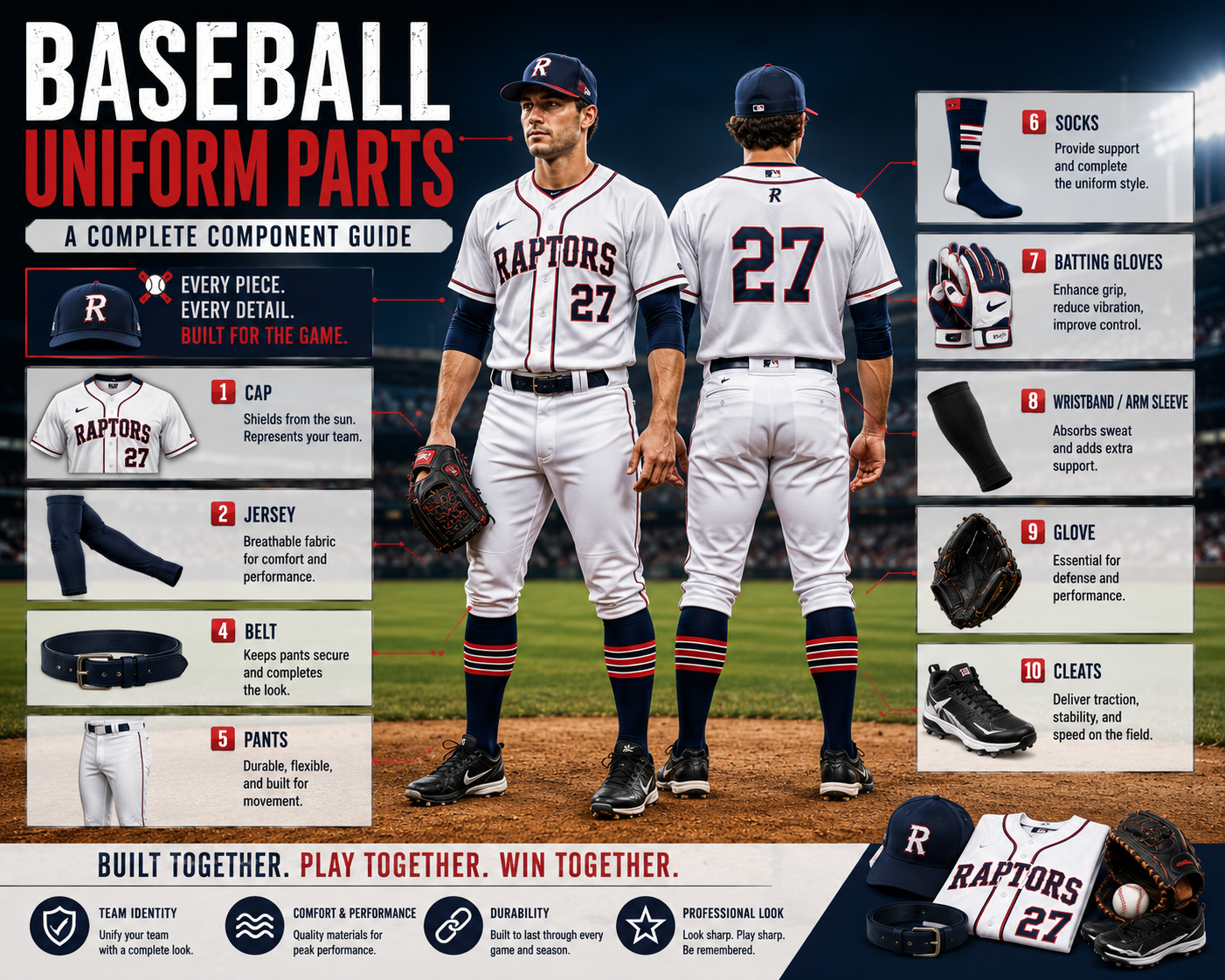 Baseball Uniform Parts: A Complete Component Guide