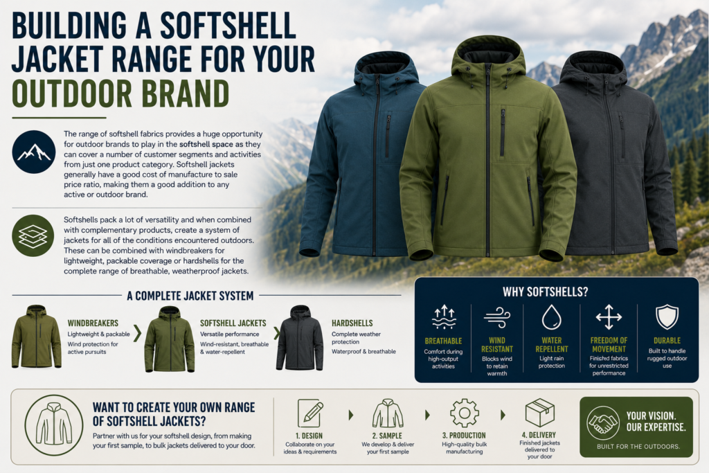 Types of Softshell Jackets and Their Uses 2 Building your outdoor jacket range