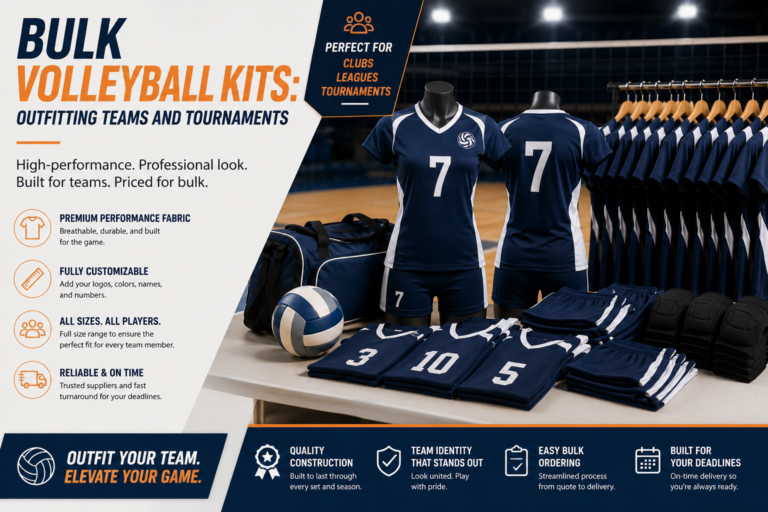 Bulk Volleyball Kits: Outfitting Teams and Tournaments