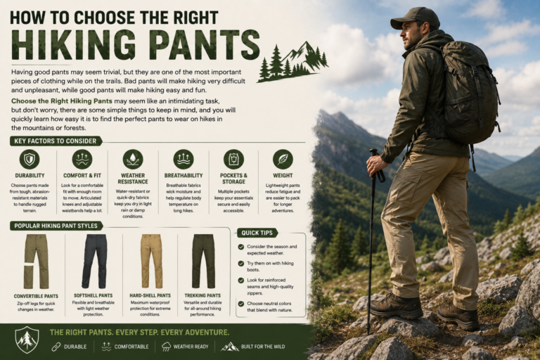 How to Choose the Right Hiking Pants