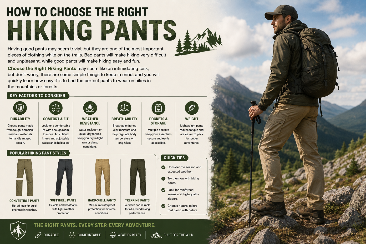 How to Choose the Right Hiking Pants