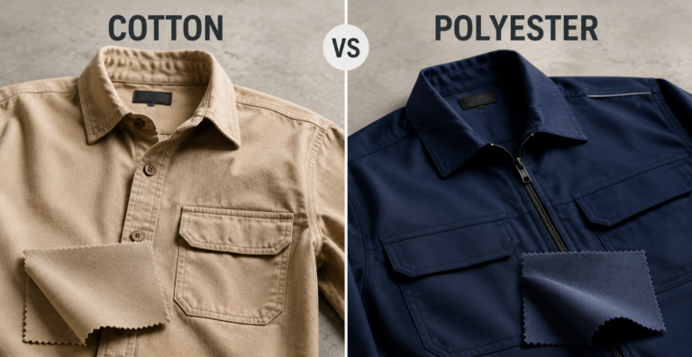 Cotton vs Polyester Workwear: Finding the Best Fabric