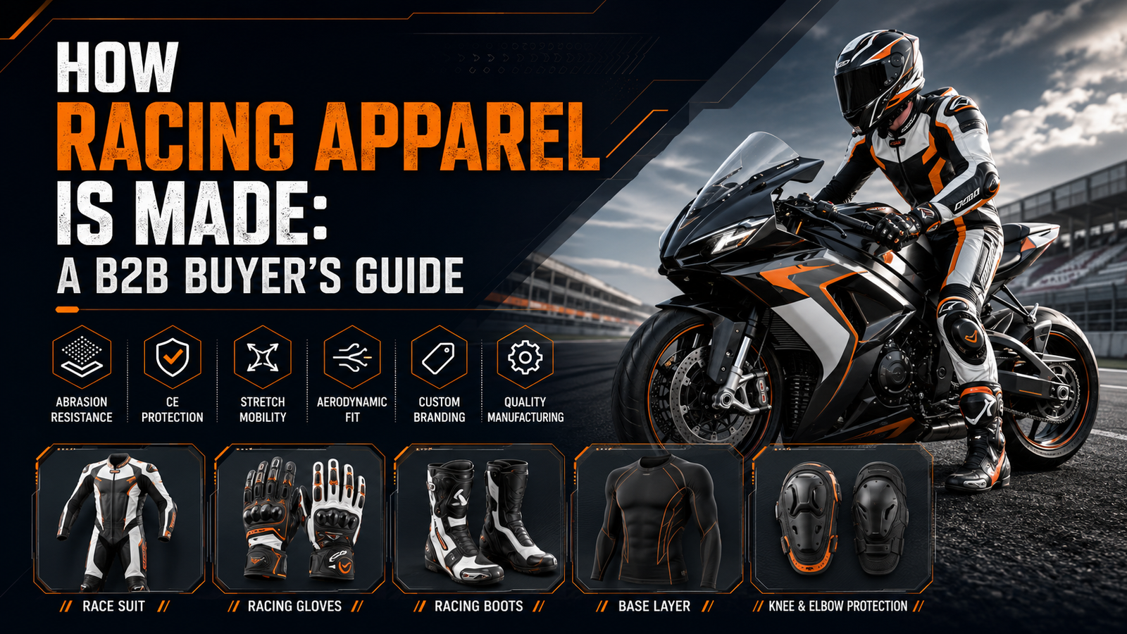 How Racing Apparel Is Made: A B2B Buyer’s Guide