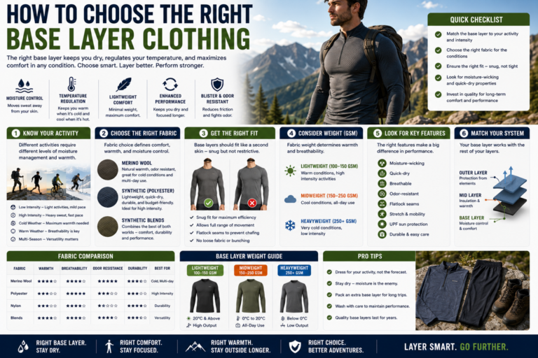 How to Choose the Right Base Layer Clothing