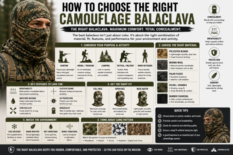How to Choose the Right Camouflage Balaclava