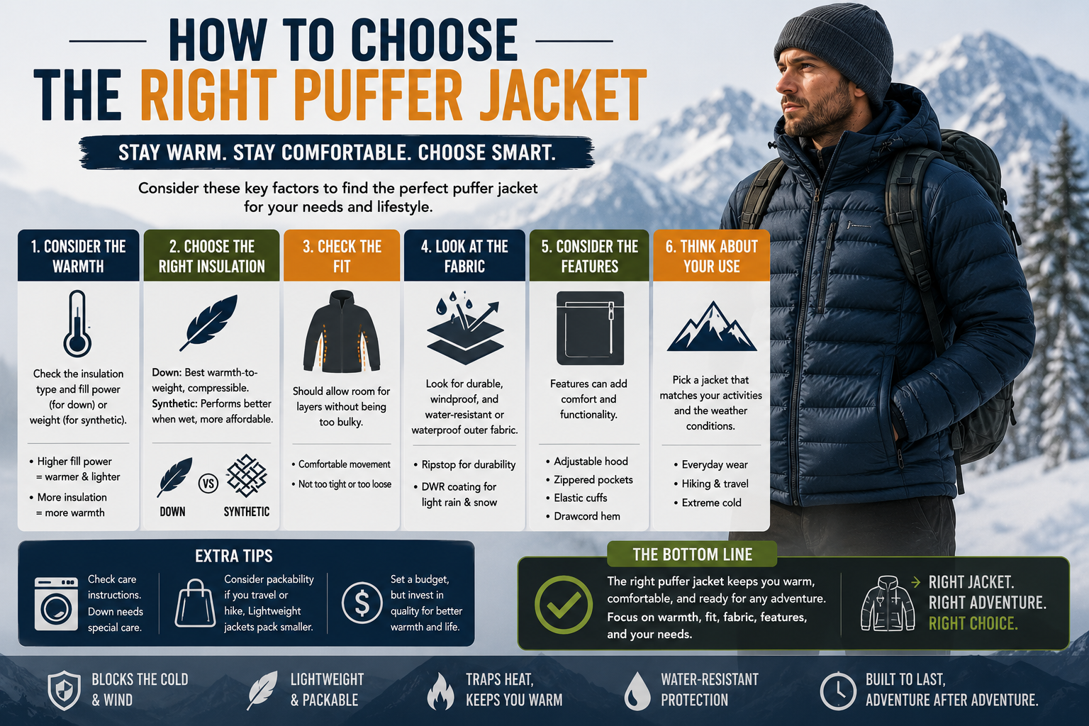 How to Choose the Right Puffer Jacket