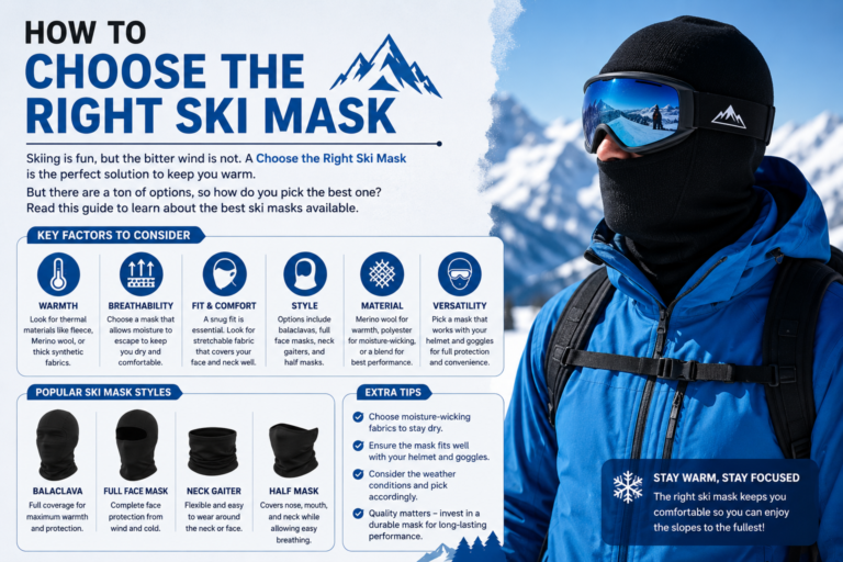 How to Choose the Right Ski Mask
