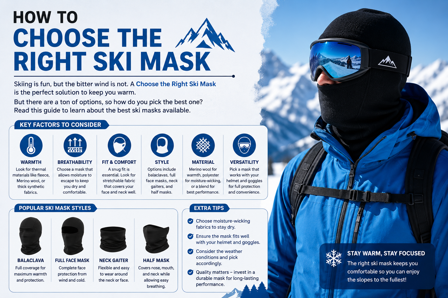 How to Choose the Right Ski Mask
