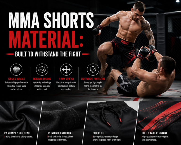 MMA Shorts Material: Built to Withstand the Fight
