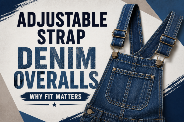 Adjustable Strap Denim Overalls: Why Fit Matters