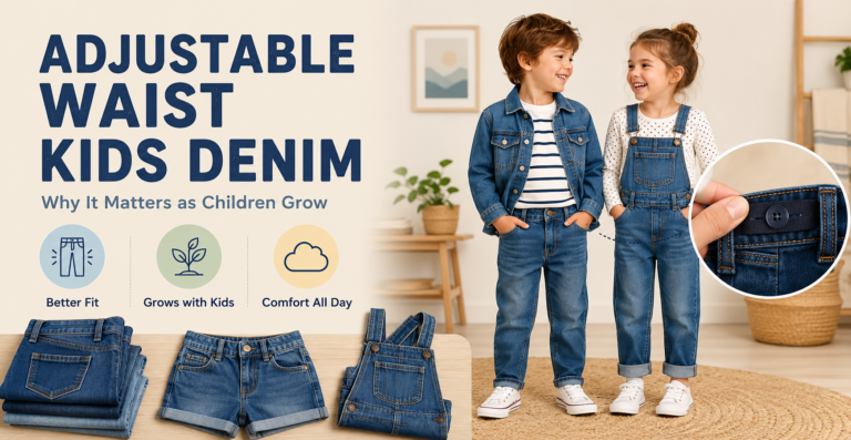 Adjustable Waist Kids Denim: Why It Matters as Children Grow