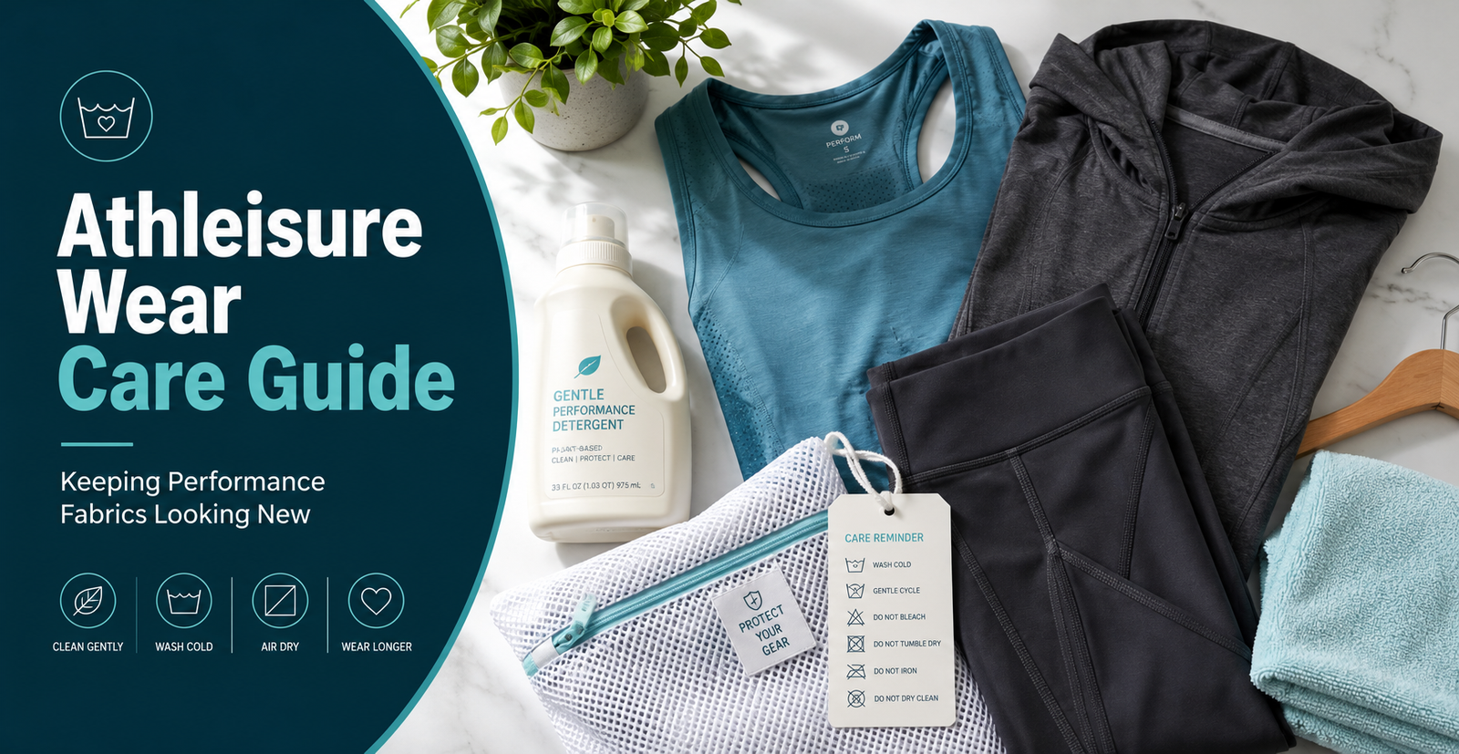 Athleisure Wear Care Guide: Keeping Performance Fabrics Looking New