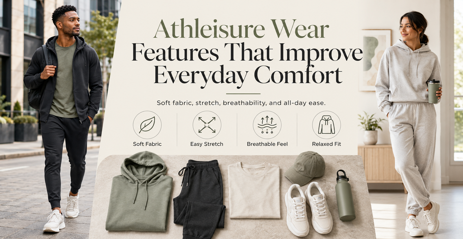 Athleisure Wear Features That Improve Everyday Comfort