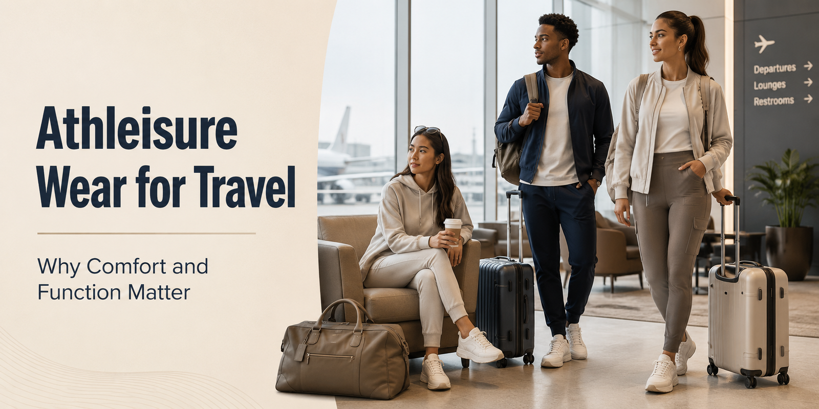 Athleisure Wear for Travel: Why Comfort and Function Matter