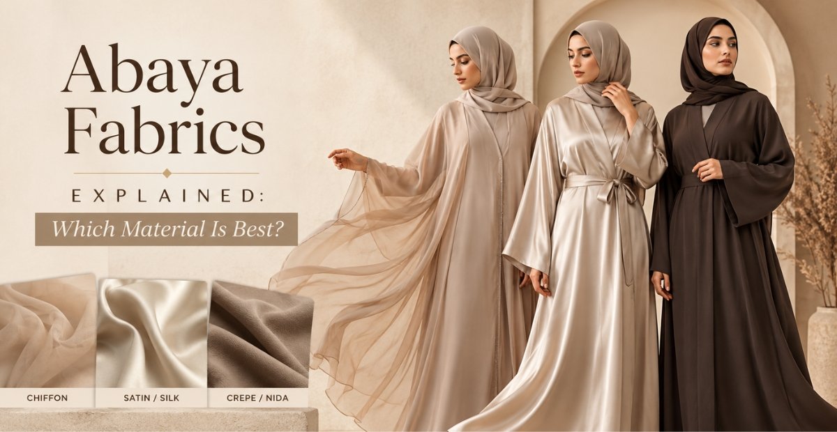 Best Abaya Fabrics Explained Which Material Is Best?