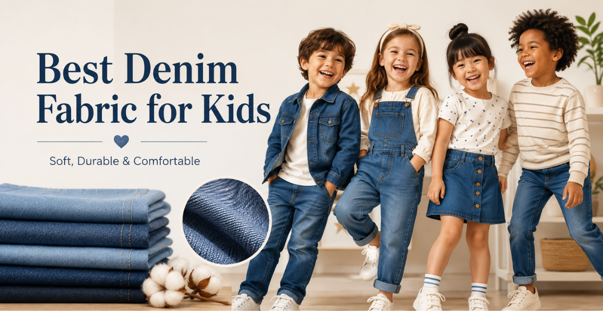 Best Denim Fabric for Kids: Soft, Durable, and Comfortable Options