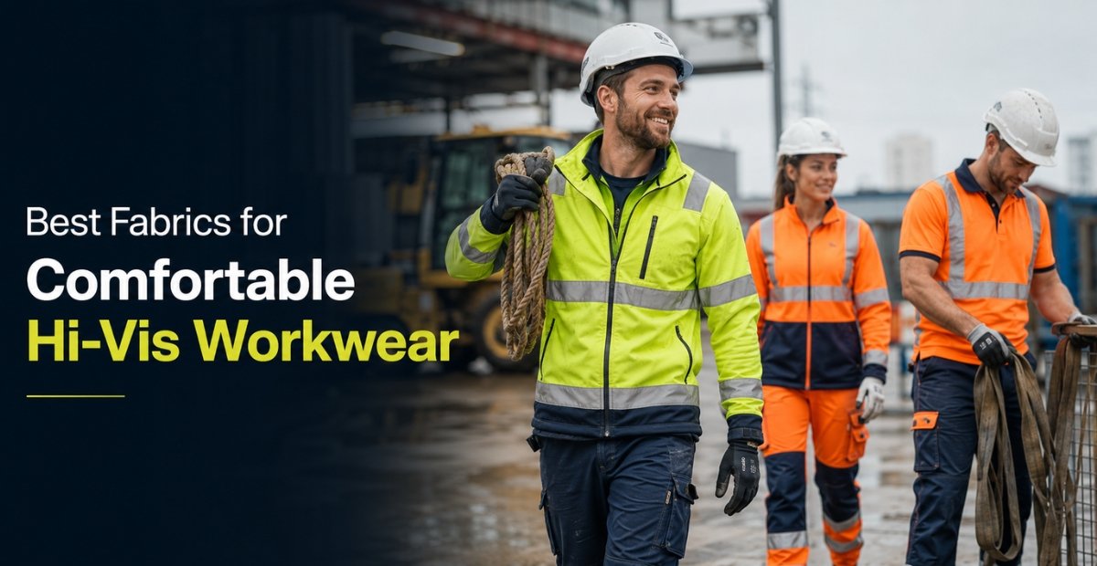 Best Fabrics for Hi-Vis Workwear Comfortable