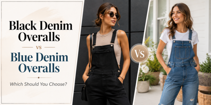 Black Denim Overalls vs Blue Denim Overalls Which Should You Choose
