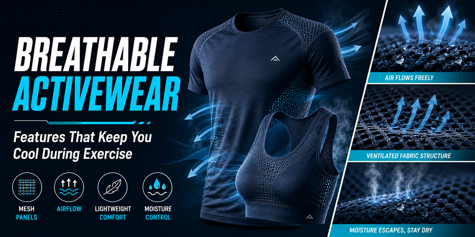 Breathable Activewear: Features That Keep You Cool During Exercise