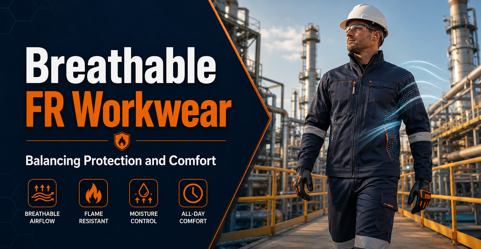 Breathable FR Workwear: Balancing Protection and Comfort