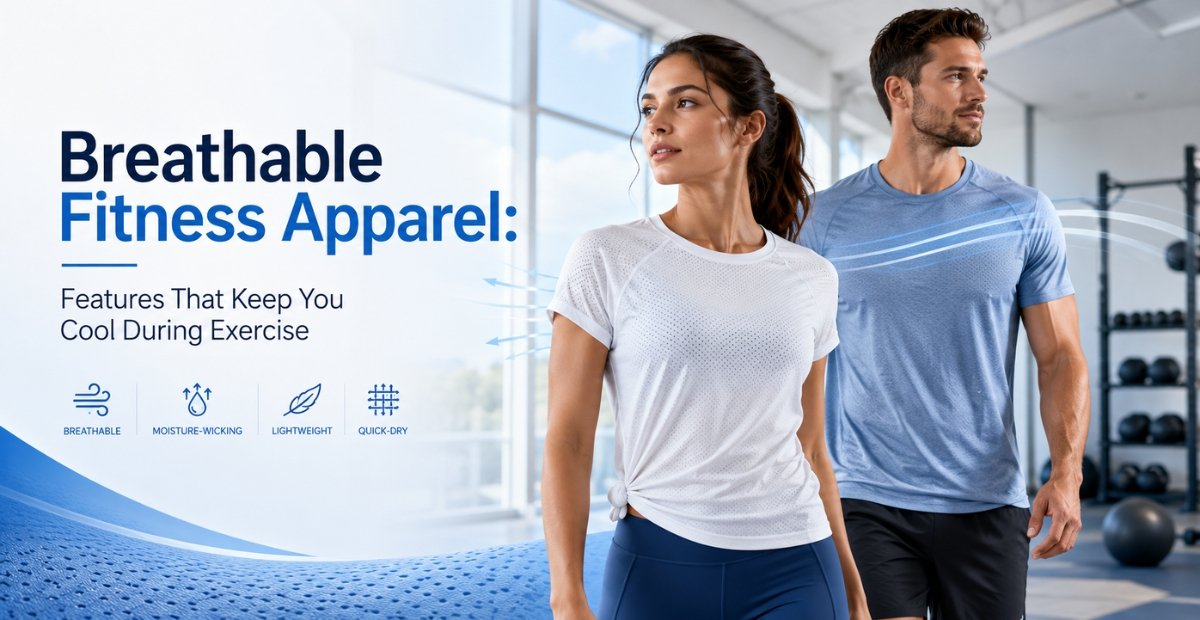 Breathable Fitness Apparel: Features That Keep You Cool During Exercise