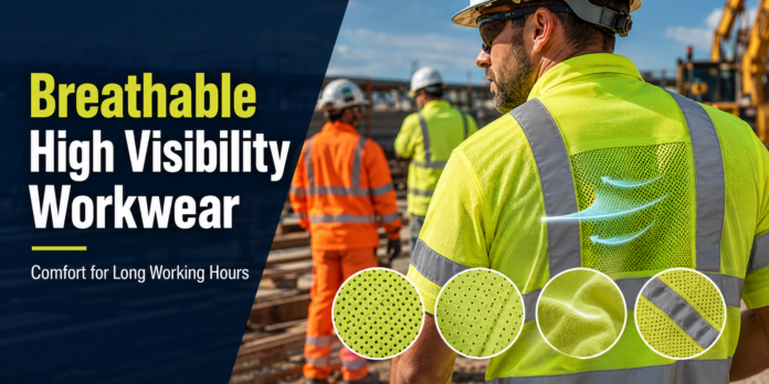 Breathable High Visibility Workwear Comfort for Long Working Hours
