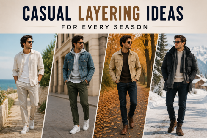 Casual Layering Ideas for Every Season