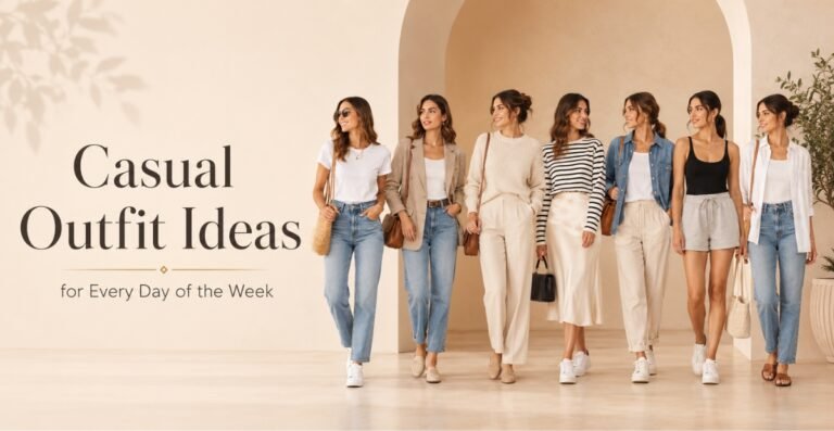 Casual Outfit Ideas for Every Day of the Week