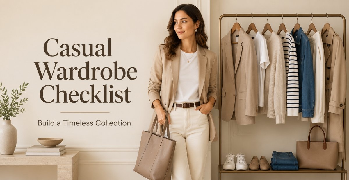 Casual Wardrobe Checklist: Build a Timeless Collection