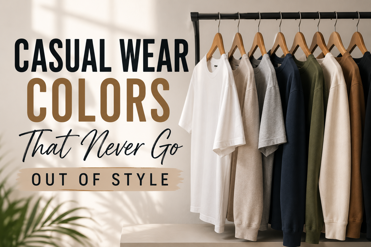 Casual Wear Colors That Never Go Out of Style