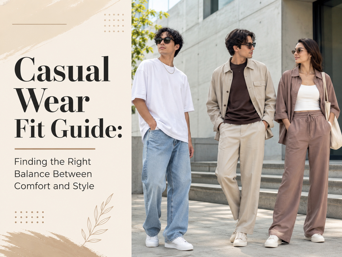 Casual Wear Fit Guide: Finding the Right Balance Between Comfort and Style