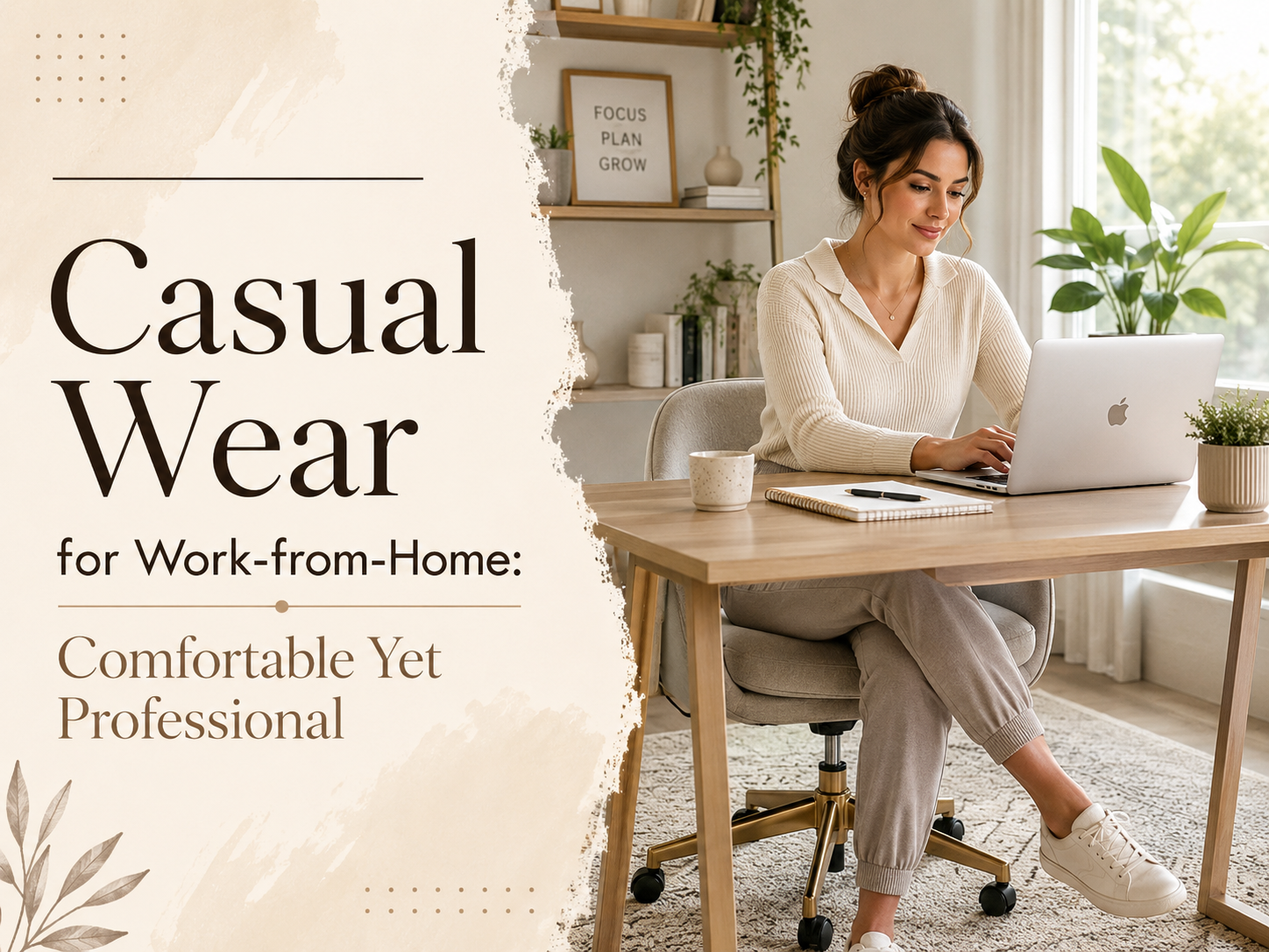 Casual Wear for Work-from-Home: Comfortable Yet Professional