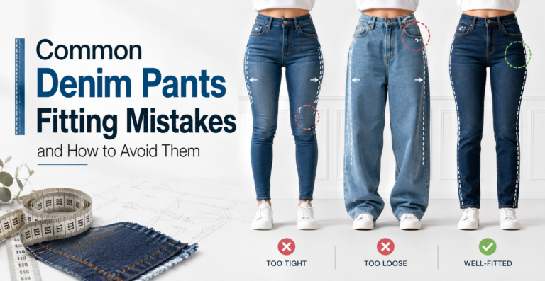 Common Denim Pants Fitting Mistakes and How to Avoid Them