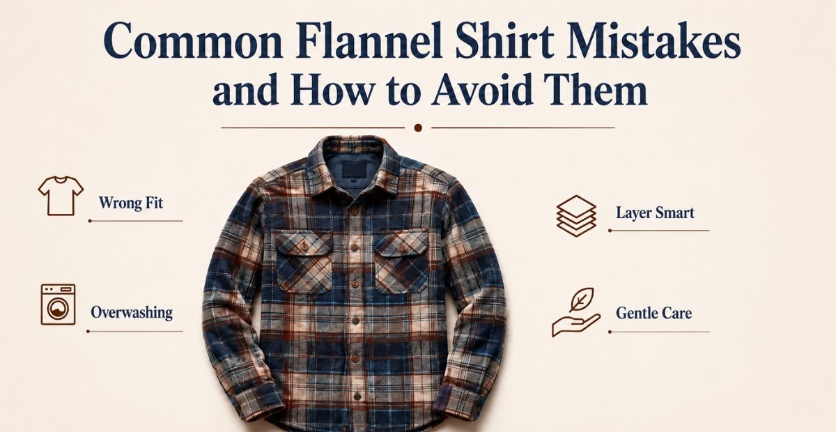 Common Flannel Shirt Mistakes and How to Avoid Them