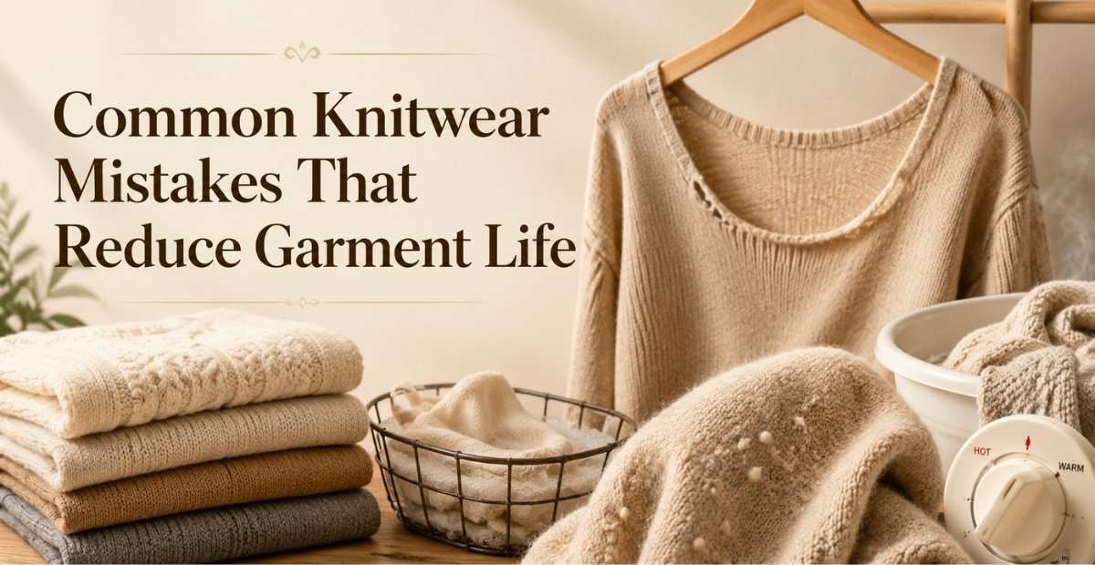 Common Knitwear Mistakes That Reduce Garment Life