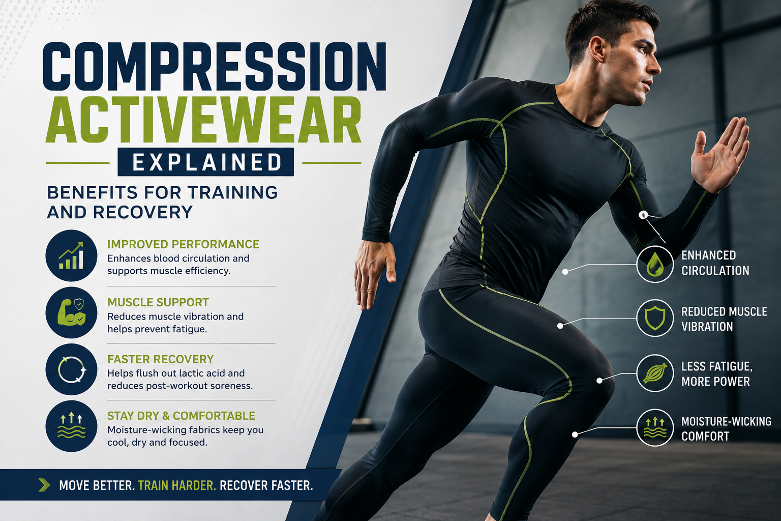 Compression Activewear Explained: Benefits for Training and Recovery