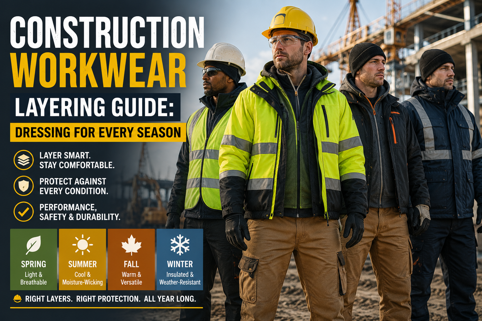 Construction Workwear Layering Guide: Dressing for Every Season
