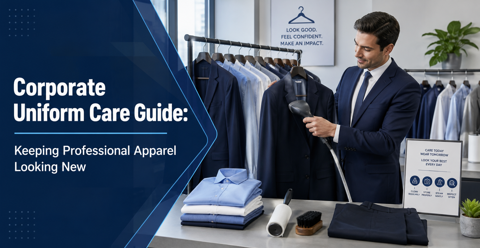 Corporate Uniform Care Guide: Keeping Professional Apparel Looking New