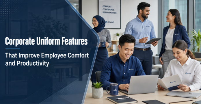 Corporate Uniform Features That Improve Employee Comfort and Productivity